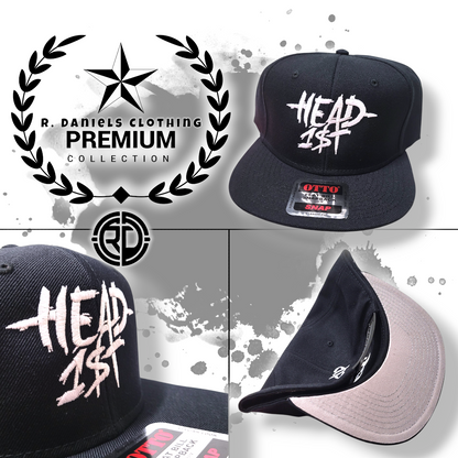 HEAD 1$T - Embroidered Otto Snapback Hat - HIGH QUALITY CAP