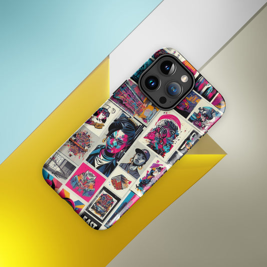 Tough Case for iPhone® "Street-Art" - R. Daniels Clothing