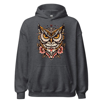 Premium Hoodie - Trad Owl - Unisex